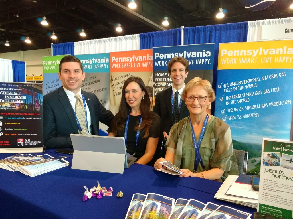 Michael O'Rourke, Lynda Aresnalt, Jason Hunt - PA DCED OIBD and Terri Brumbaugh, BCDA