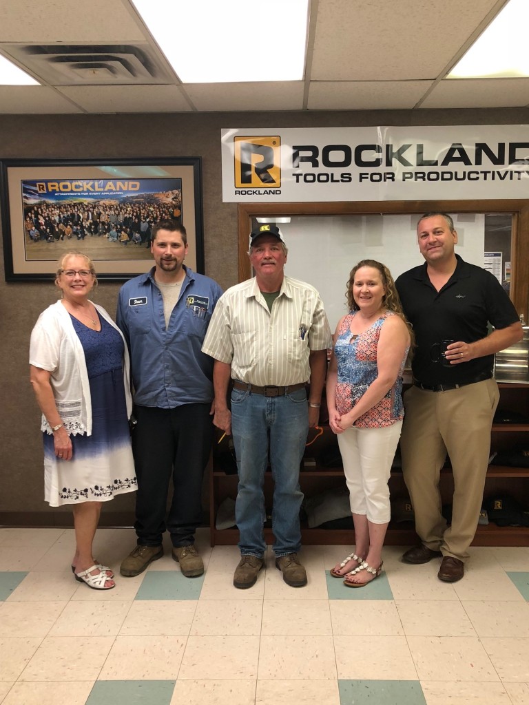 A few of the members of the Rockland team: Kathy Stahl, Sean Butts, Karl Gardner, Dawn Lamburn, Bill Pratt.